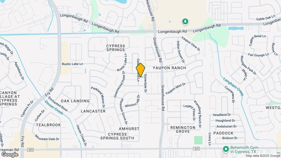 7726 Galleon Field Ln Map and Location Details