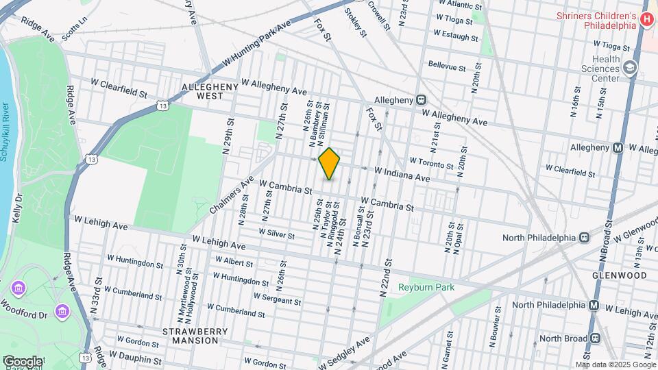 2918 N Taylor St Map and Location Details