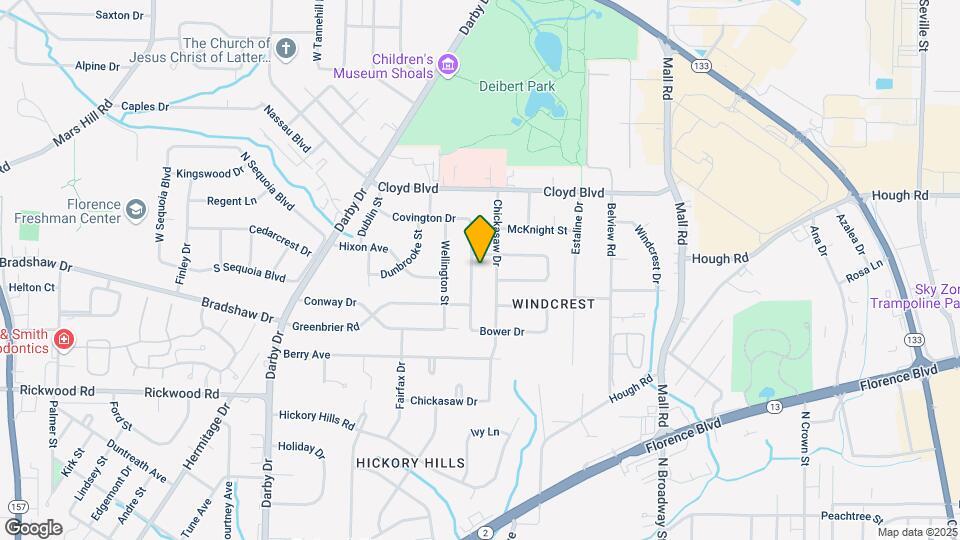 2316 Bower Dr Map and Location Details