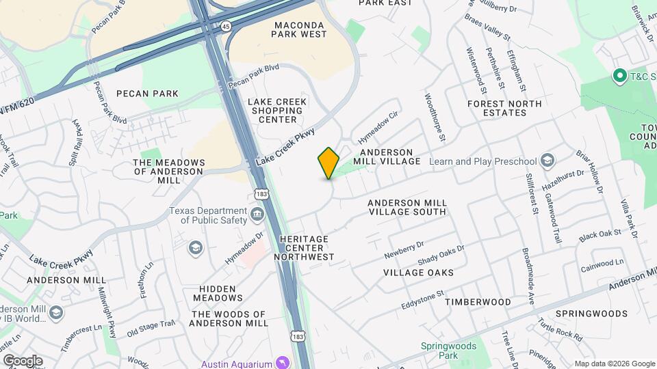 12814 Hymeadow Dr Map and Location Details