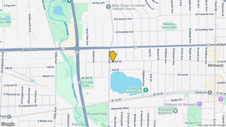498 W 3rd St Map and Location Details