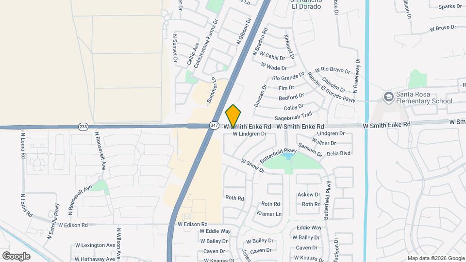 44178 W Lindgren Dr Mapa y Detalles de la Ubicación