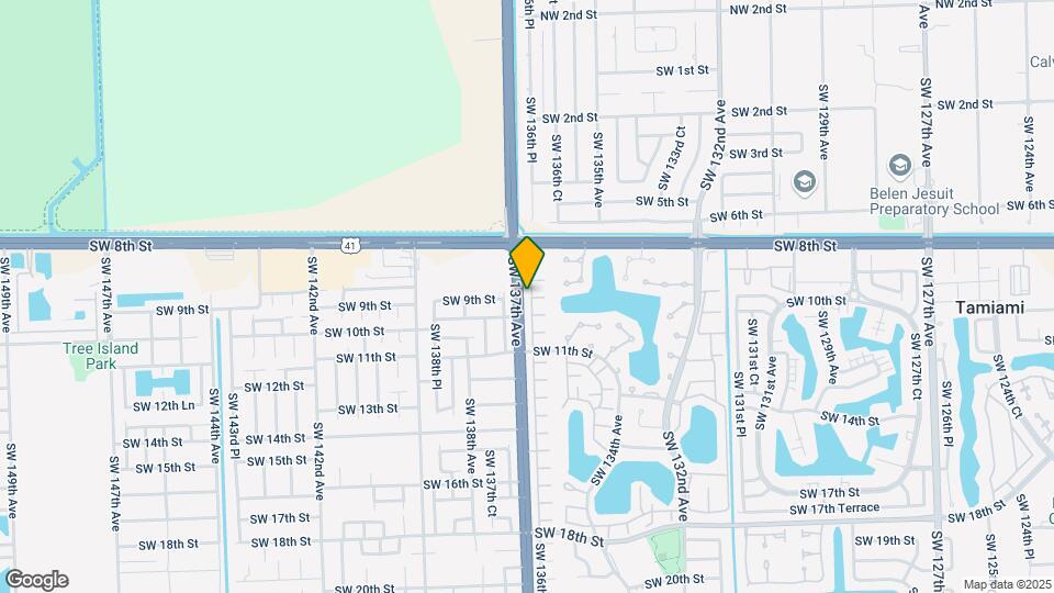 924 SW 136th Pl Map and Location Details