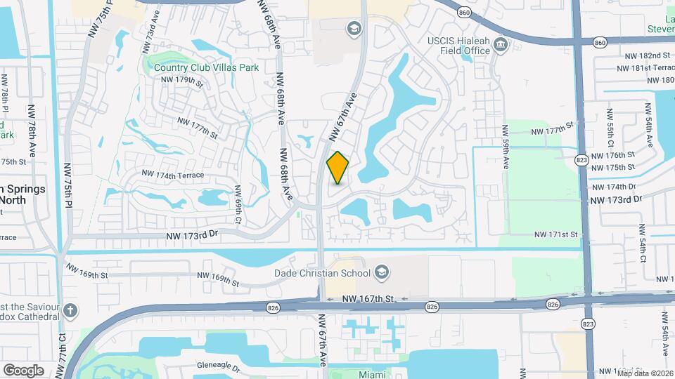 6635 NW 173rd Ln Map and Location Details