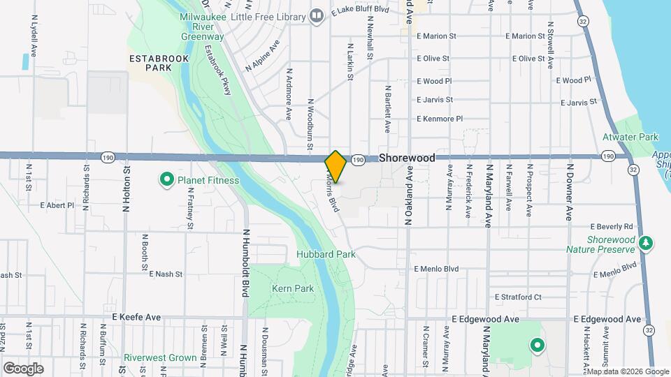 3866 N Morris Blvd Mapa y Detalles de la Ubicación