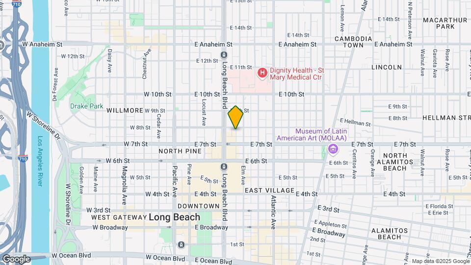 336 E 8th St Map and Location Details
