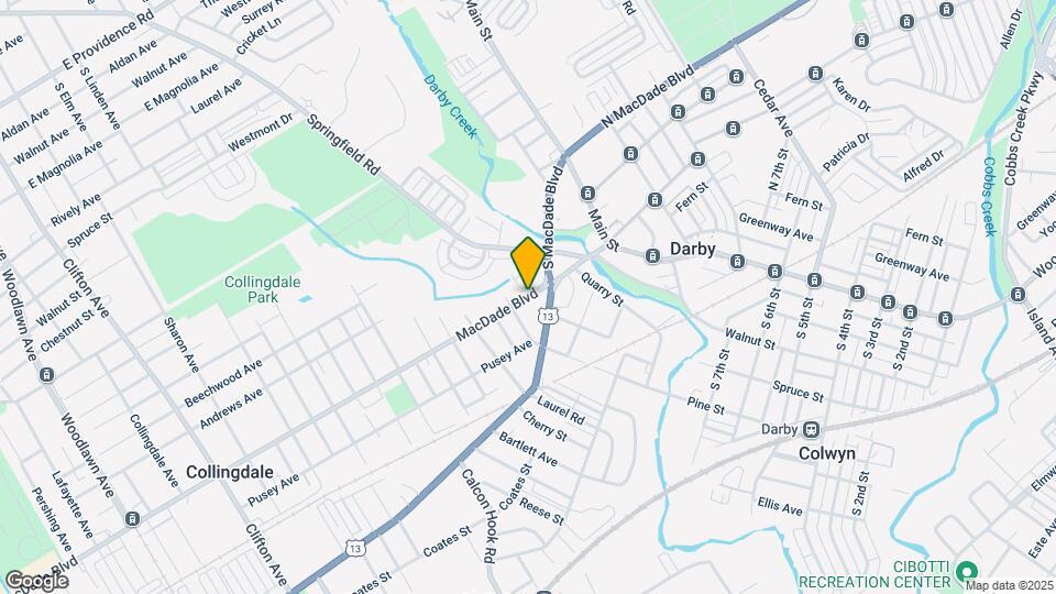 63 S Macdade Blvd Map and Location Details