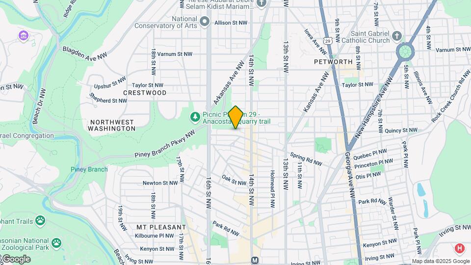 1433 Spring Rd NW Map and Location Details