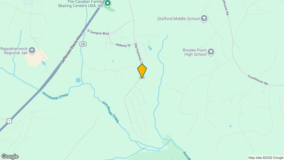 433 Old Potomac Church Rd Map and Location Details