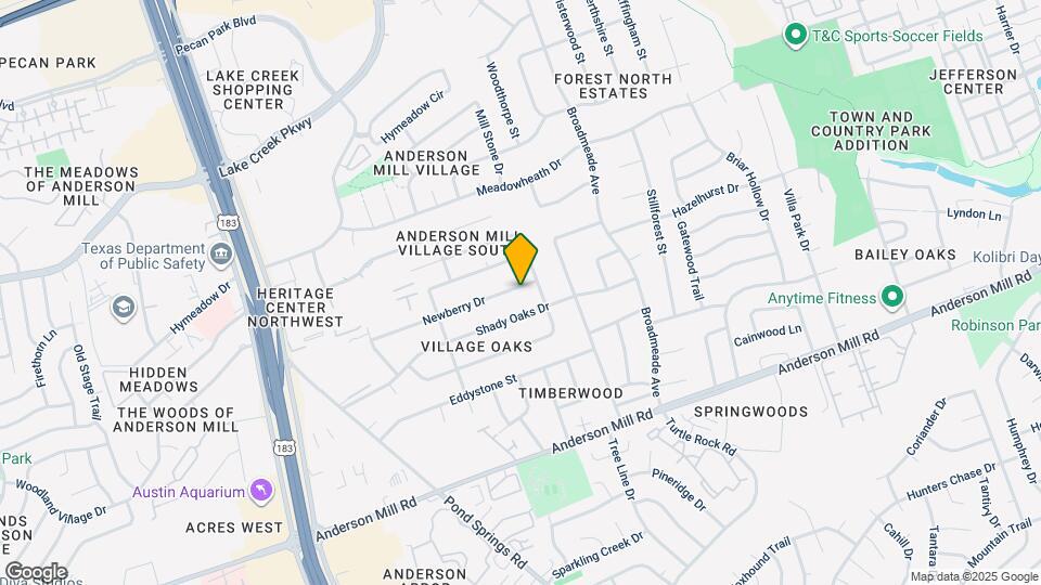 9405 Newberry Dr Map and Location Details