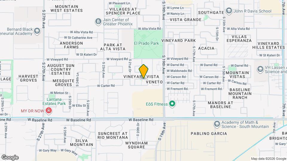 2015 W Carson Rd Map and Location Details