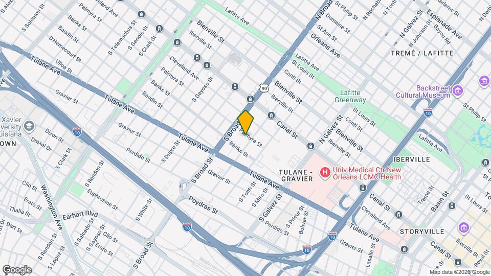 2612 Palmyra St Mapa y Detalles de la Ubicación