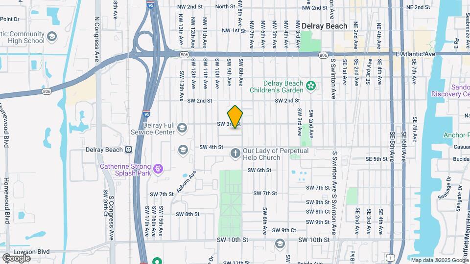 813 SW 3rd Ct Map and Location Details