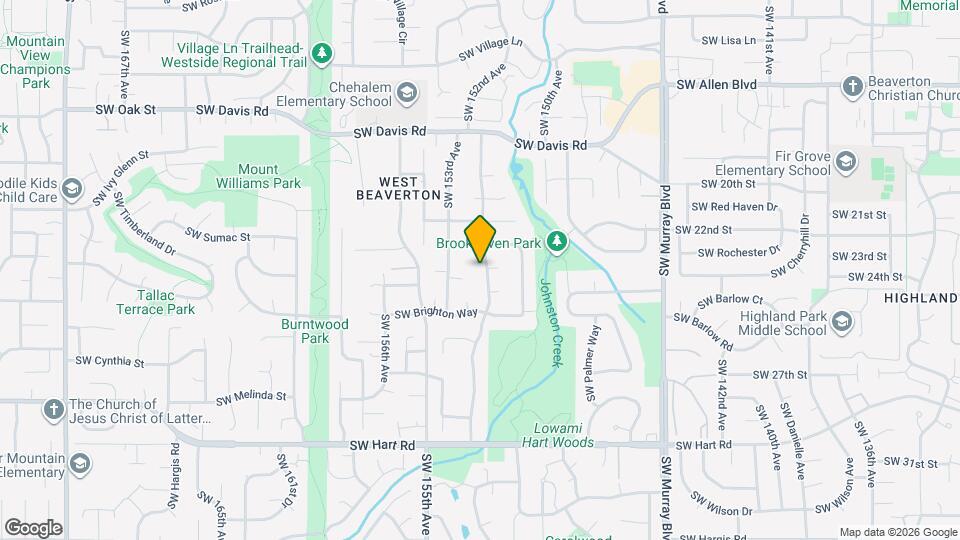 6765 SW 152nd Ave Map and Location Details