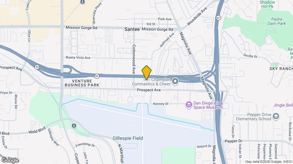 10366 Vista Del Cerro Dr Map and Location Details