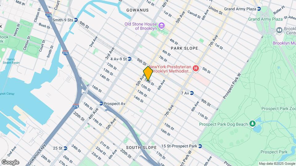 358 11th Street Map and Location Details