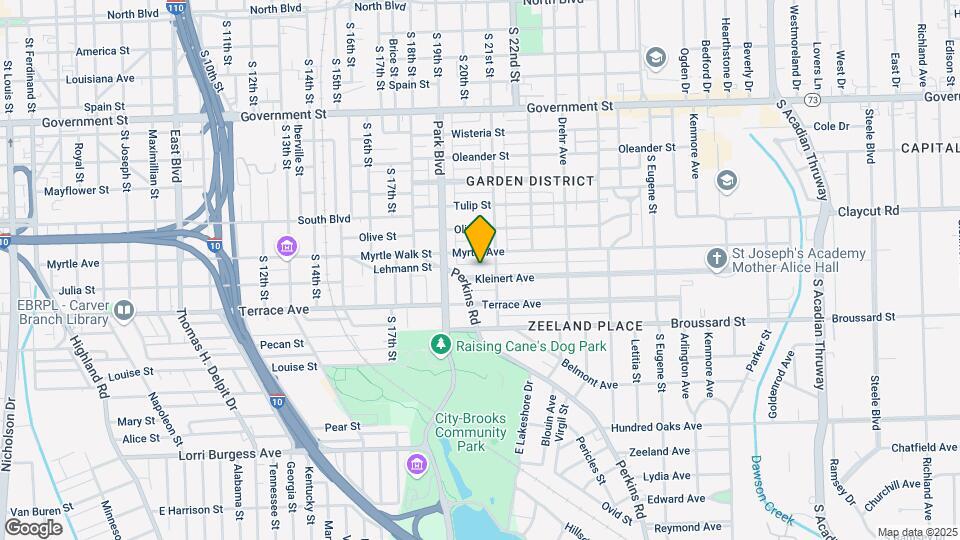 2021 Kleinert Ave Map and Location Details