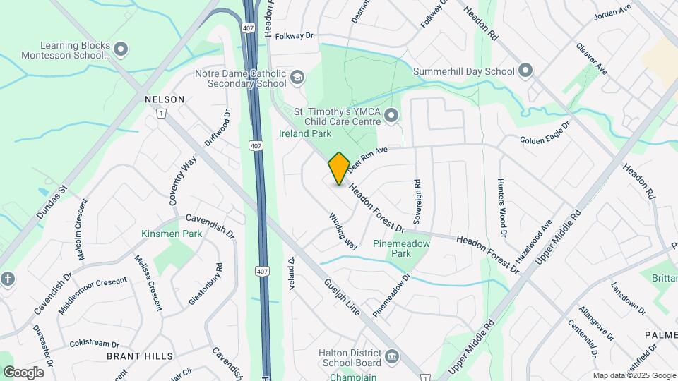 2173 Charnwood Dr Map and Location Details