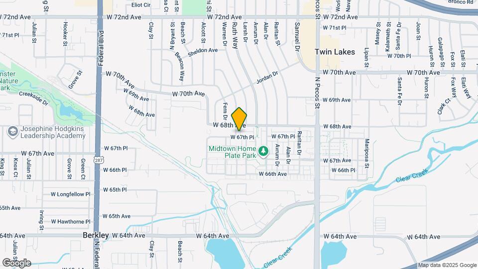 6763 Morrison Dr Map and Location Details