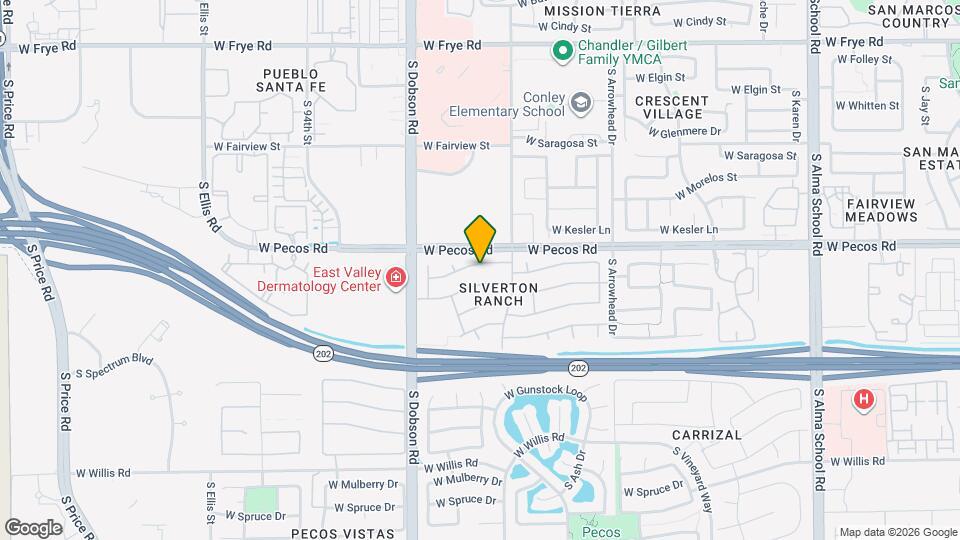 1831 W Derringer Way Map and Location Details