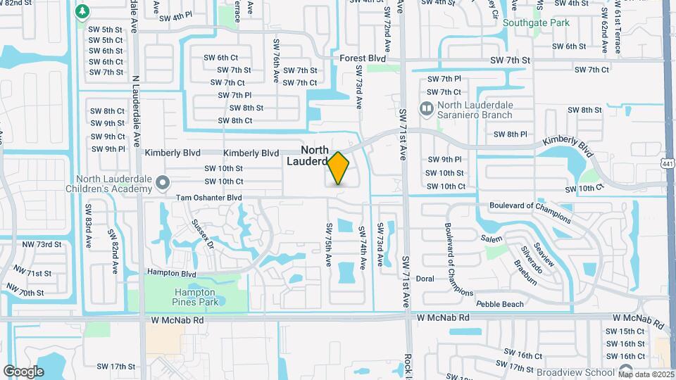 7473 Tam Oshanter Blvd Map and Location Details
