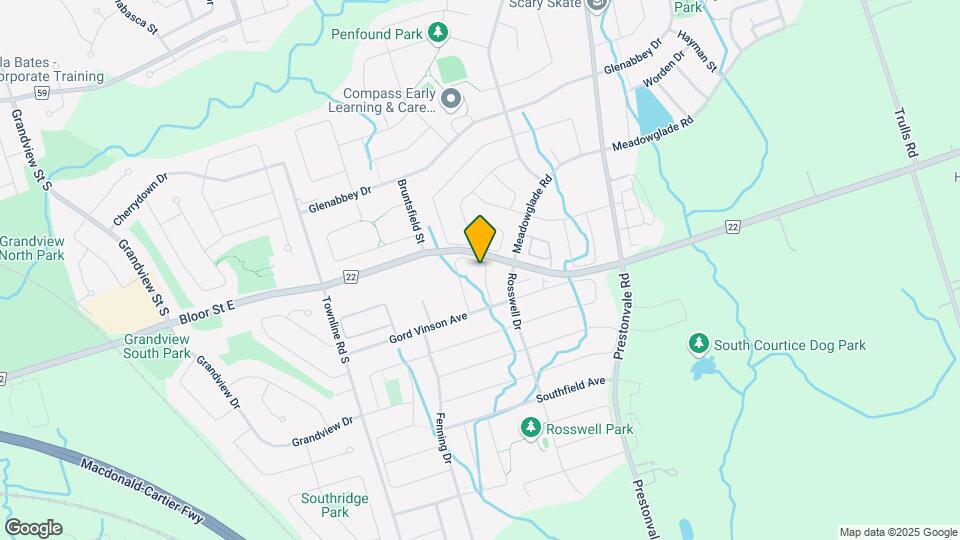 95 Eastfield Crescent Map and Location Details