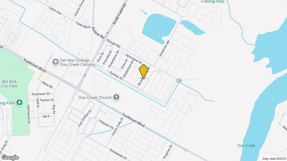 3910 Boomerang Dr Map and Location Details