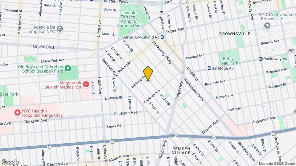 216 E 93rd St Map and Location Details