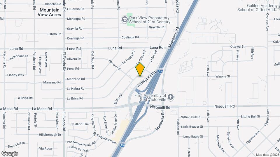 13115 El Rio Rd Map and Location Details