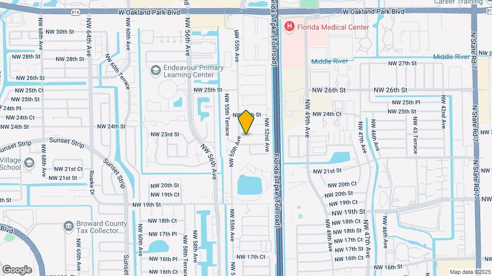 5410-5416 N.W. 22nd Ct Map and Location Details