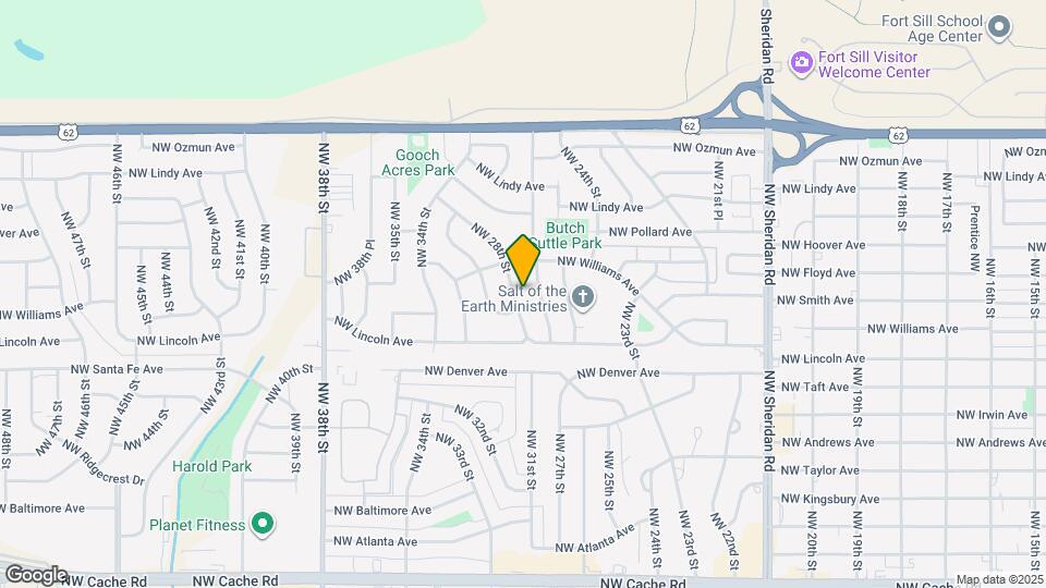 2213 NW 28th St Map and Location Details