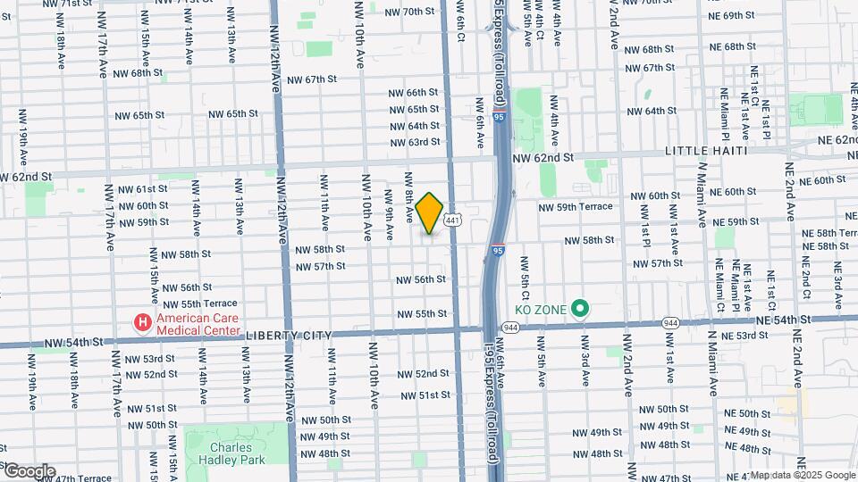 745 NW 58th St Mapa y Detalles de la Ubicación