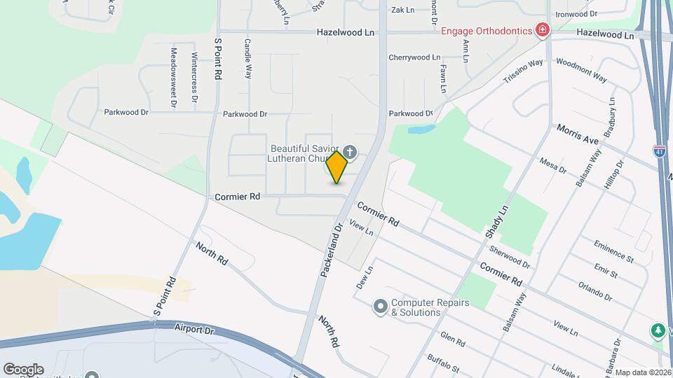 2656 Cormier Rd Map and Location Details