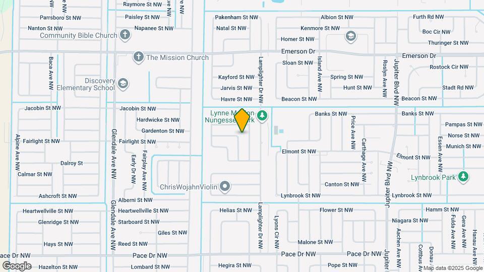 1095 Heath Ave NW Map and Location Details