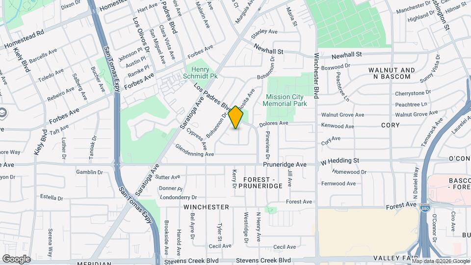 2347 Osborne Ave Map and Location Details