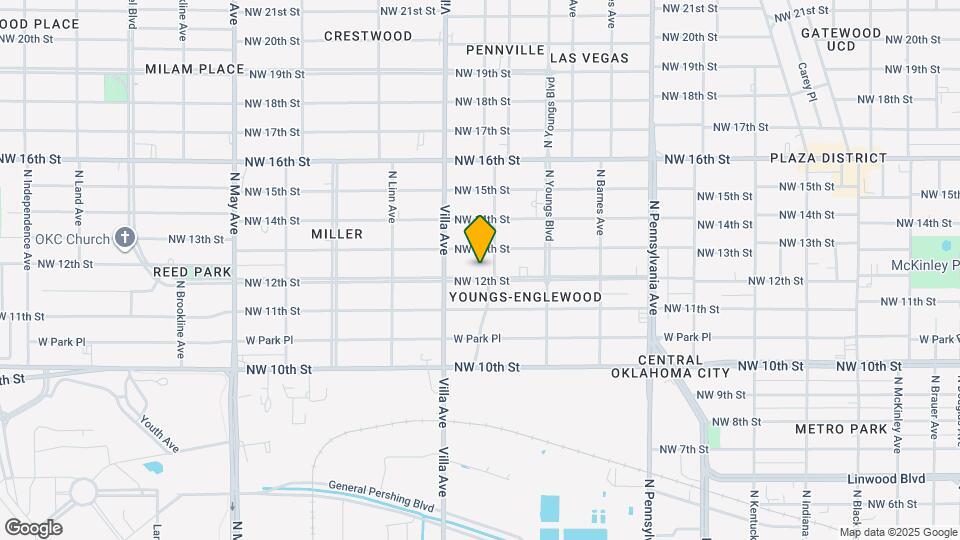 2413 NW 12th St Map and Location Details