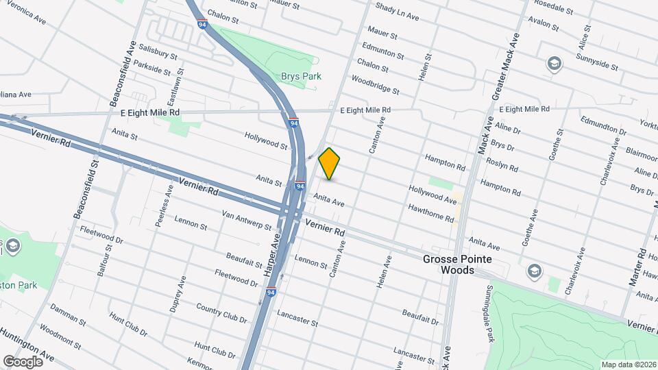 20858 Hawthorne St Rentals in Harper Woods, MI