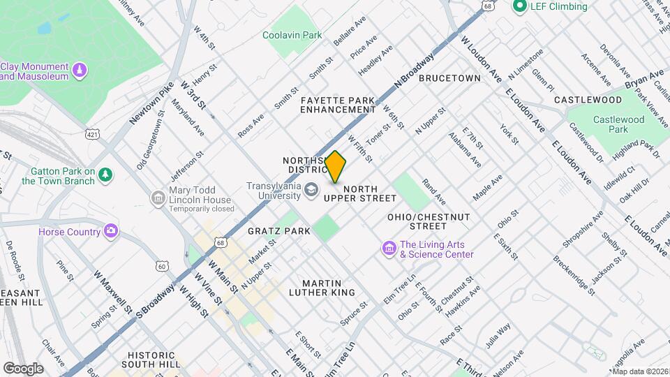 221 W 4th St Map and Location Details