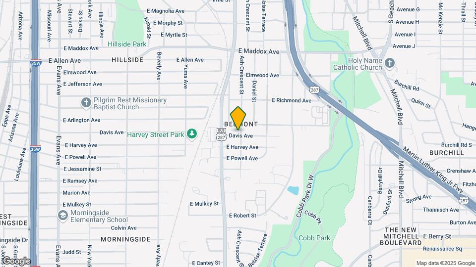 1627 Davis Ave Mapa y Detalles de la Ubicación