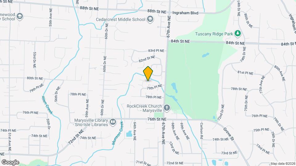 6427 79th Pl NE Map and Location Details