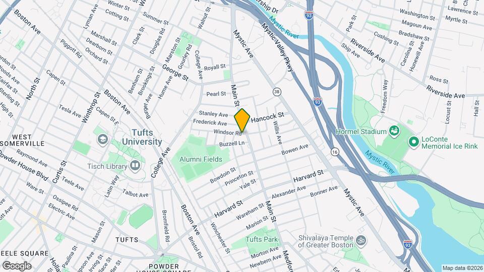 10 Windsor Rd, Unit #1 Map and Location Details