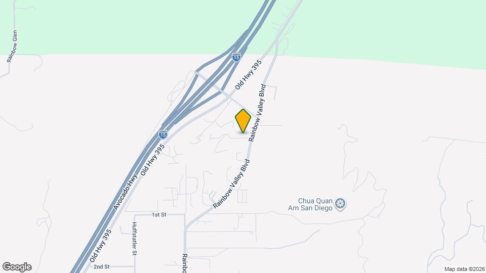 2968 Rainbow Valley Blvd Map and Location Details