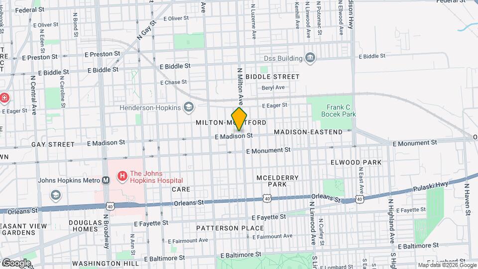 2422 E Madison St Map and Location Details