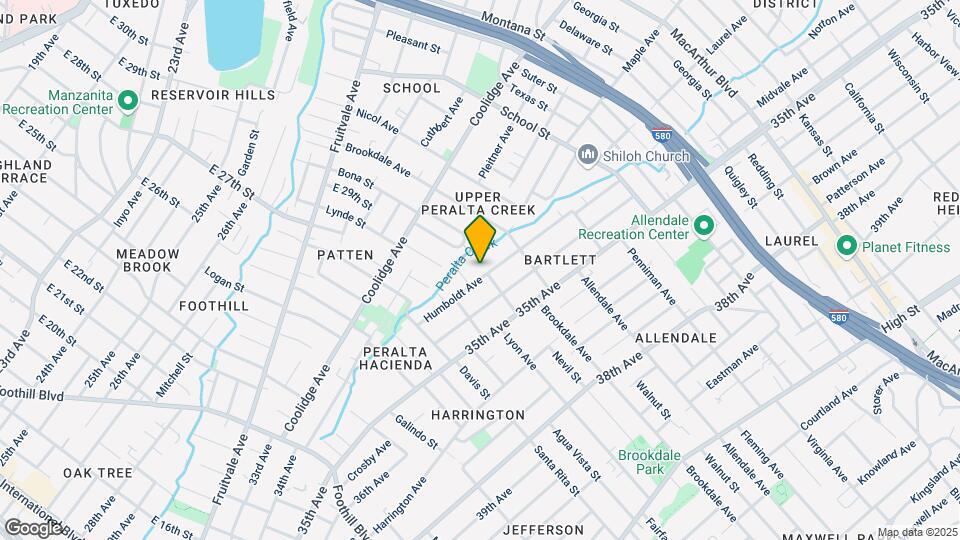 2465 Humboldt Ave Mapa y Detalles de la Ubicación