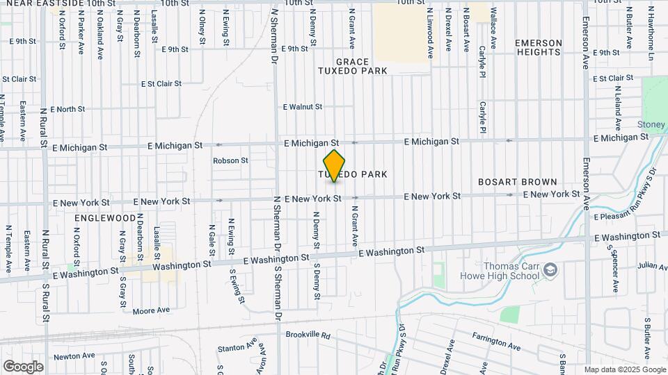 332 N Chester Ave Map and Location Details