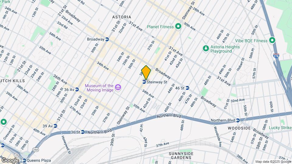 32-57 Steinway St Map and Location Details