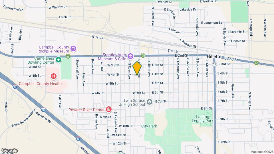 402 S Warren Ave Map and Location Details