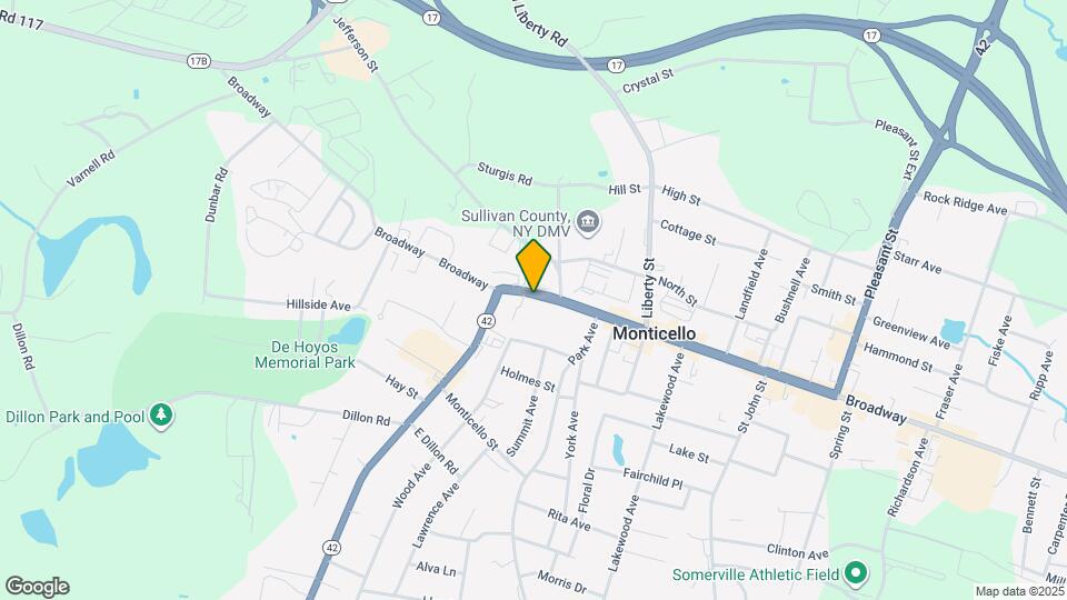 541 Broadway Map and Location Details