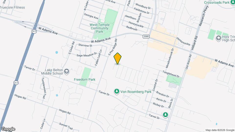 510 Thistle Brook Drive Map and Location Details