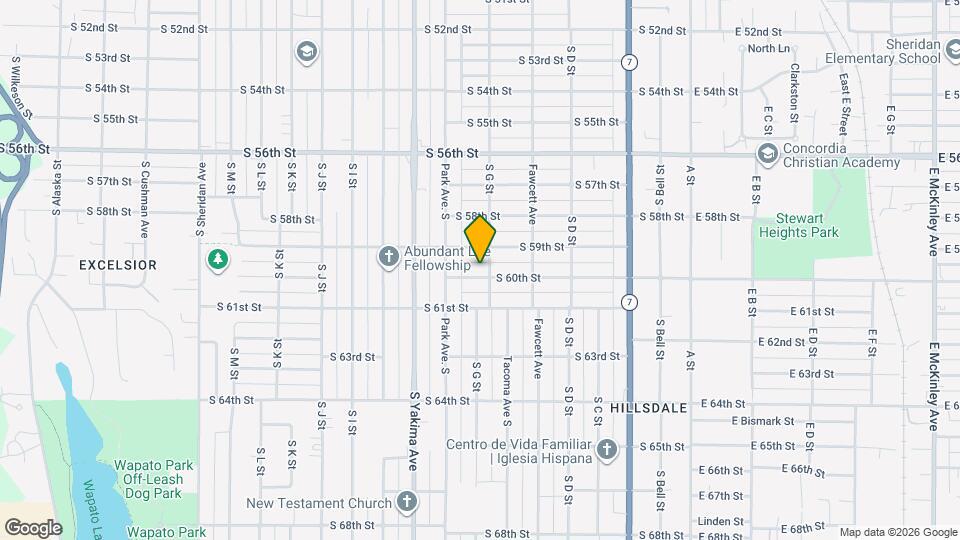 705 S 60th St Map and Location Details